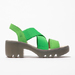 Sandalie Fly London TAJI502FLY In Pelle, Donna, Colore Nero, Numero 36, Stile Comodo E Alla Moda