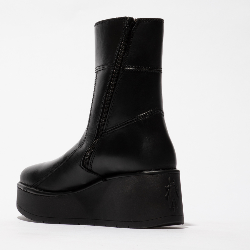 Fly London ELLO242FLY Pumps voor dames, zwart, 36 EU, Zwart, 5 UK